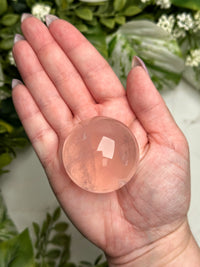 Star Rose Quartz Sphere - #11
