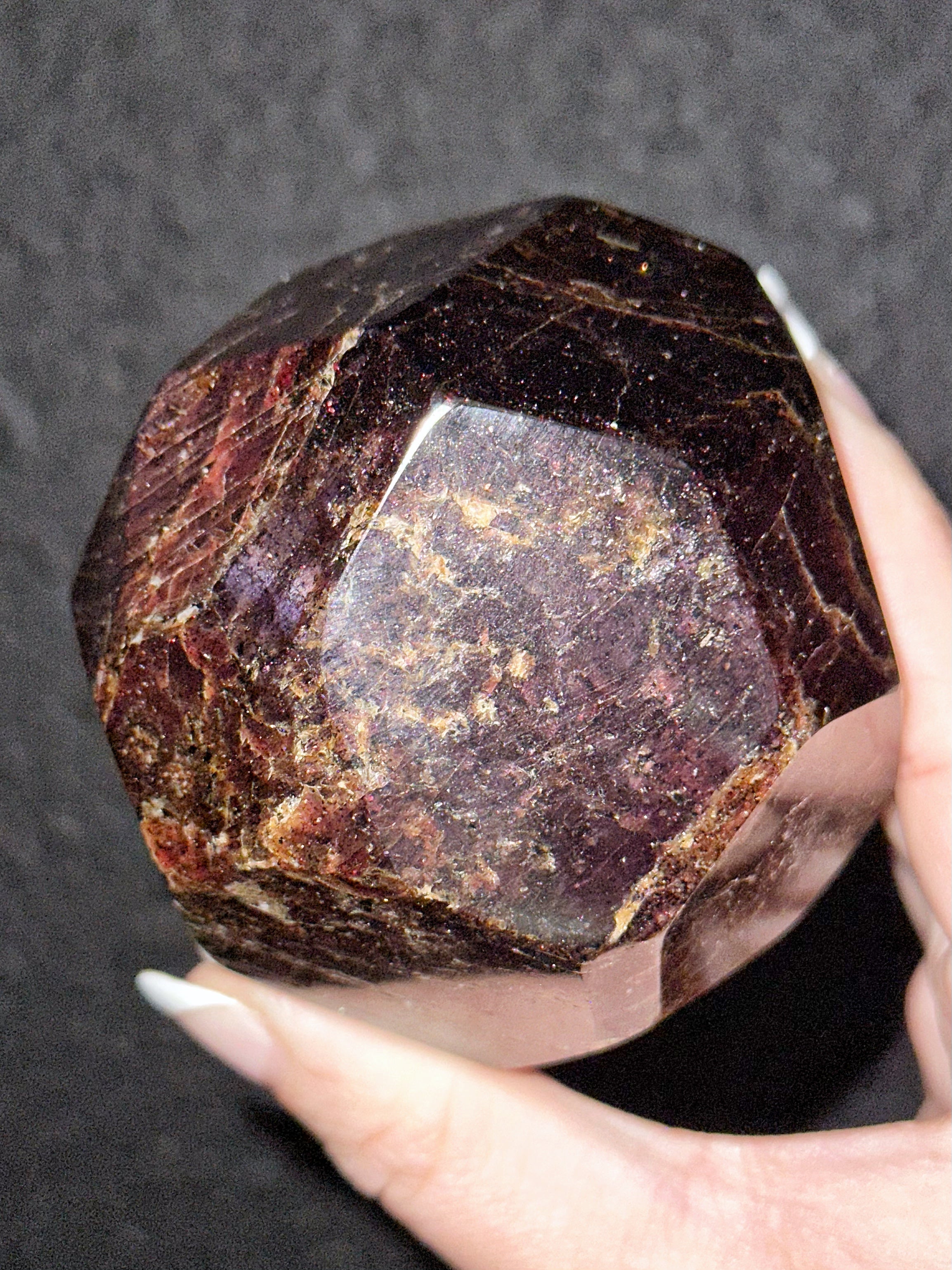 Almandine Garnet Dodecahedron Almandine Garnet Dodecahedron