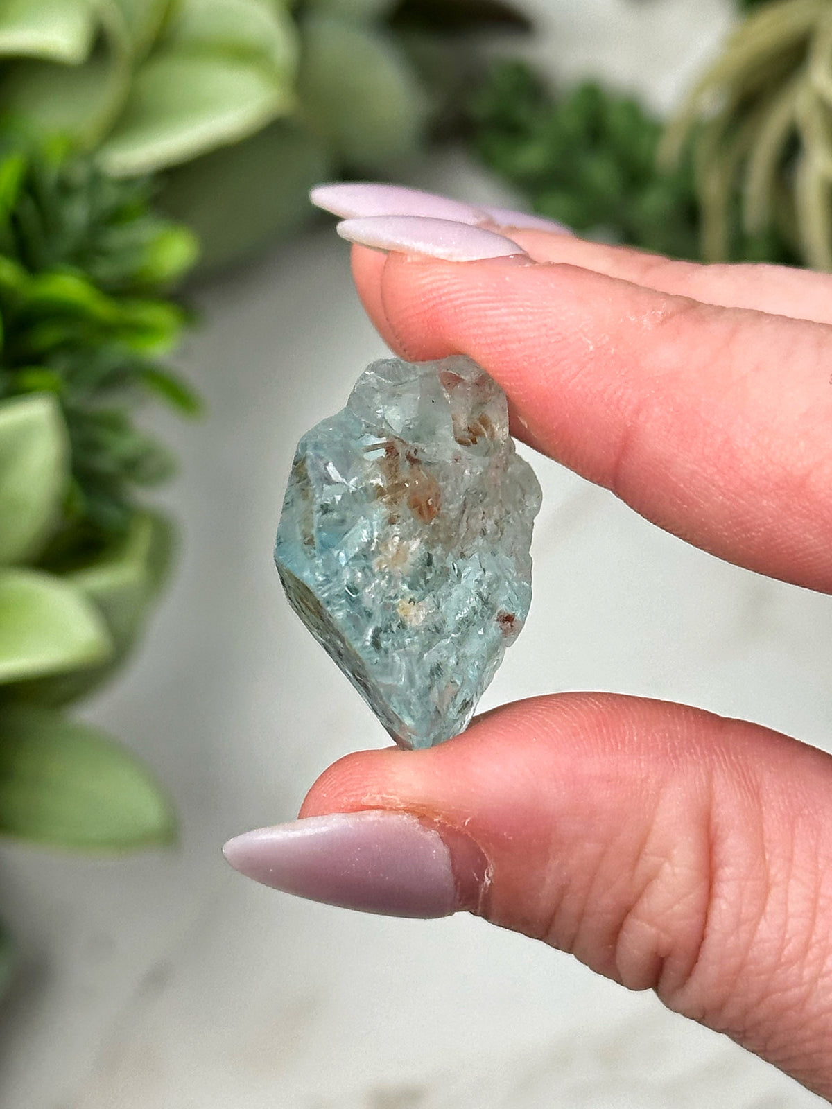 Raw Blue Topaz - #12