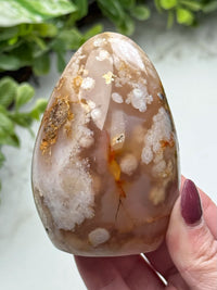 Flower Agate Freeform - #11