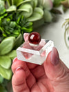 High Quality Hessonite Mini Garnet Sphere - #7