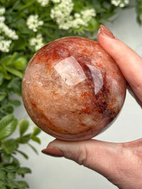 Fire Quartz Sphere - #16