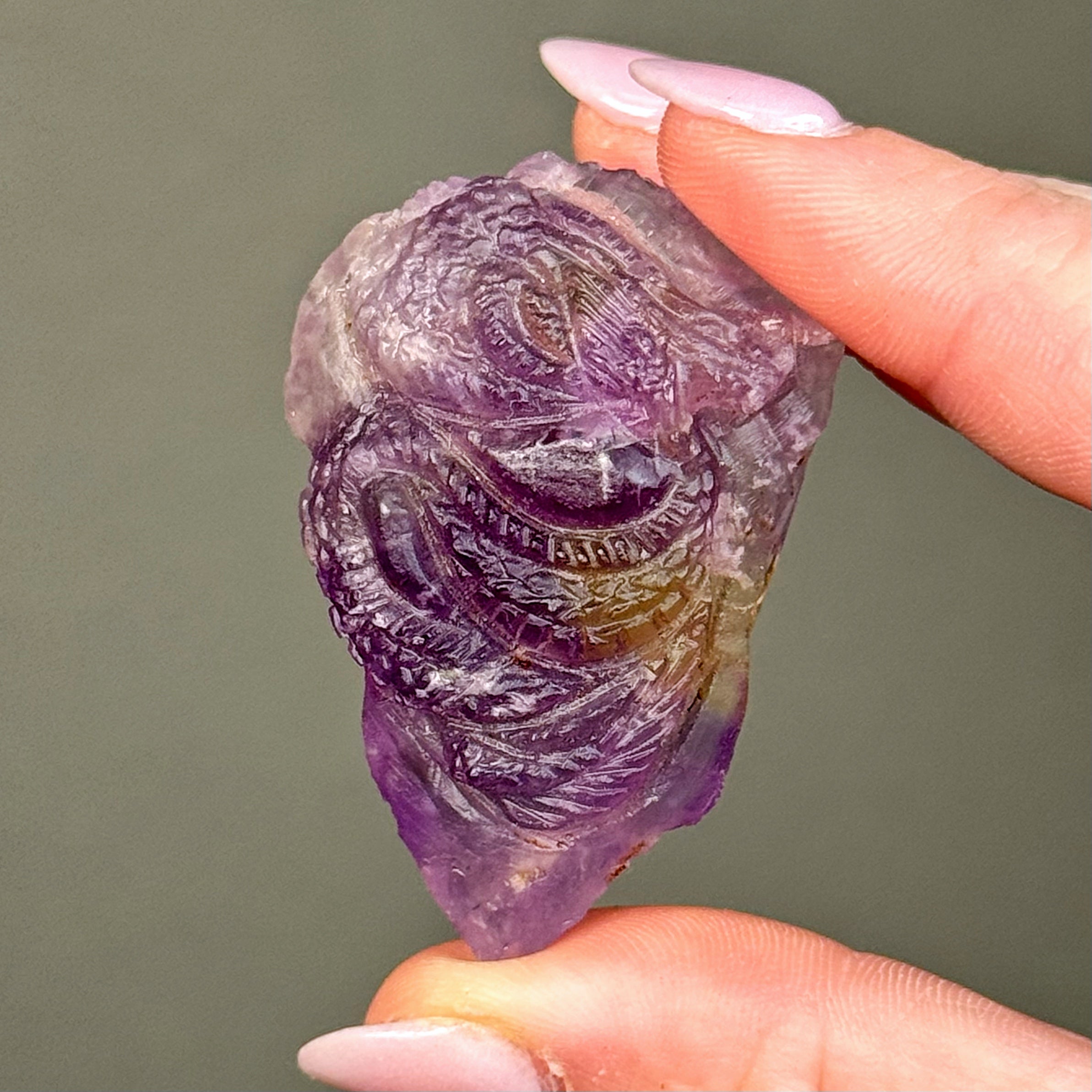 Ametrine Dragon - #1