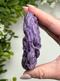 Charoite Dragon - #1