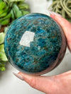 Blue Apatite Sphere - #6