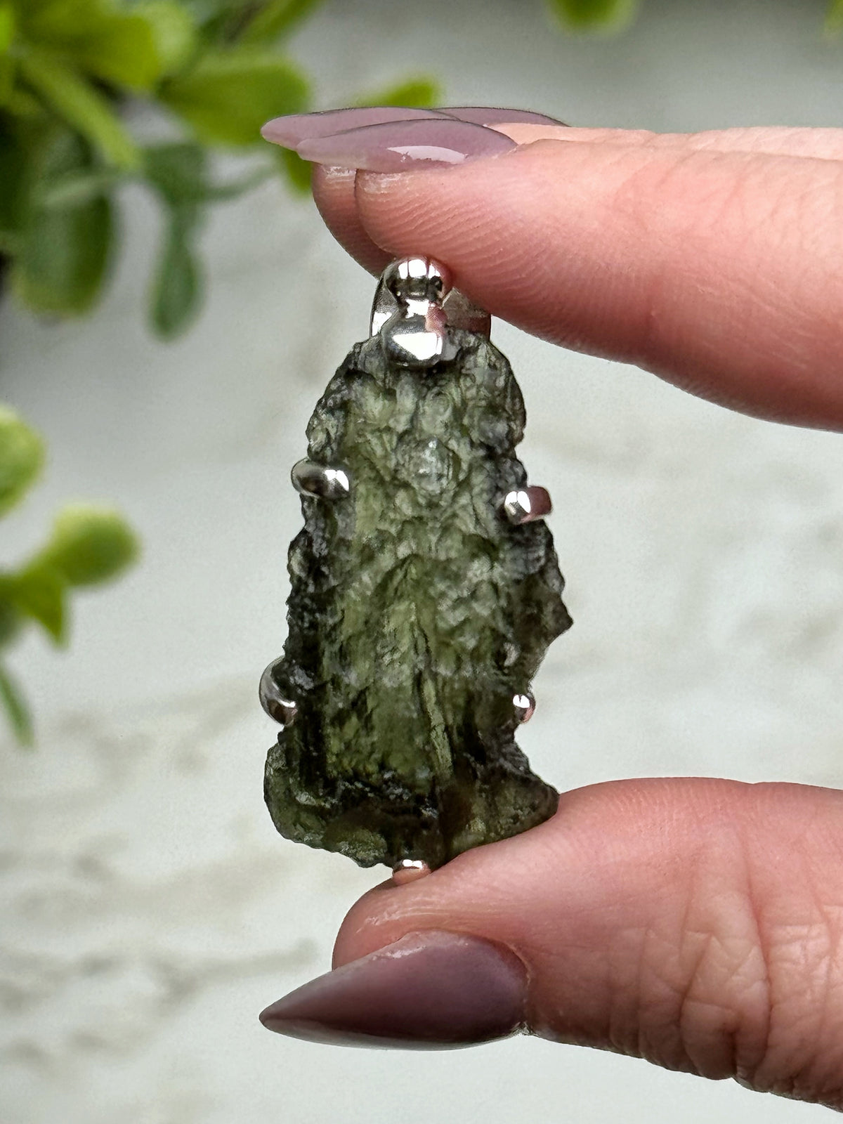 Moldavite Pendant - #15