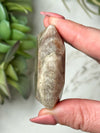 Moonstone with Sunstone Hexagon - #11