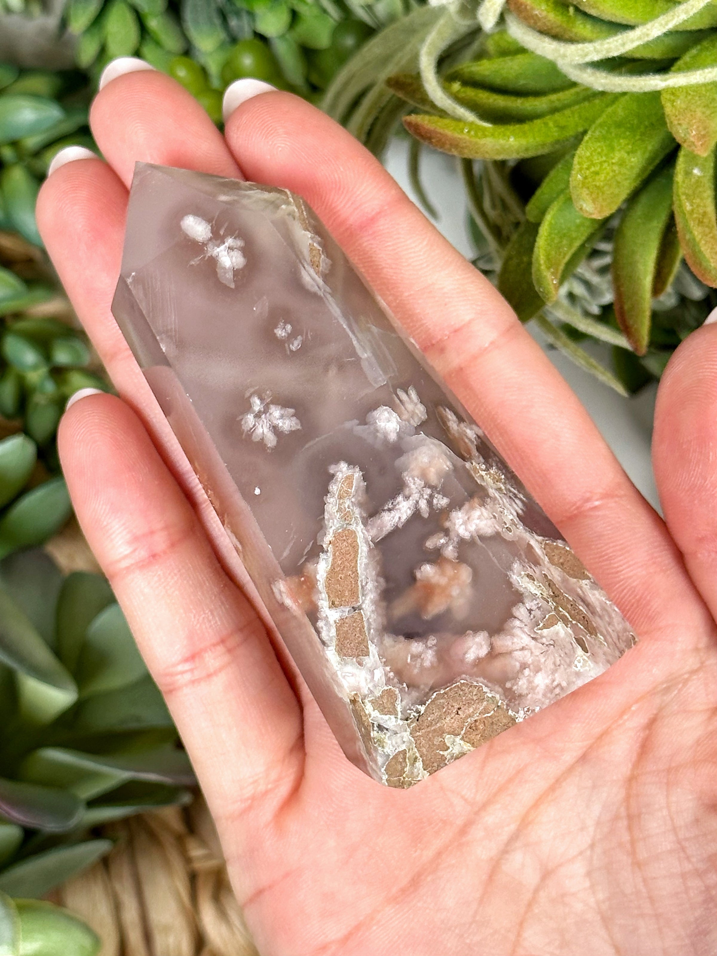 Flower Agate Point - #3