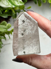Green Mica in Quartz Freeform - #1