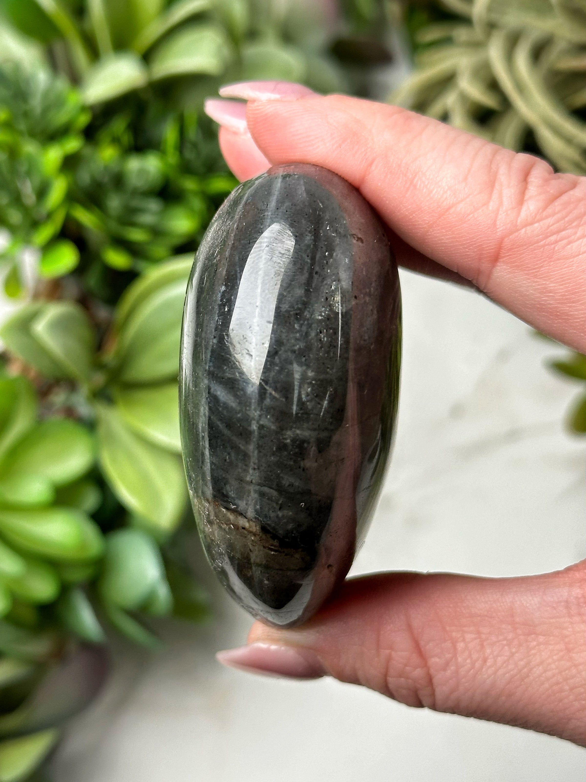 Labradorite Heart - #17