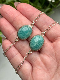 Amazonite Bracelets - Heart & Throat Chakra - No. 74