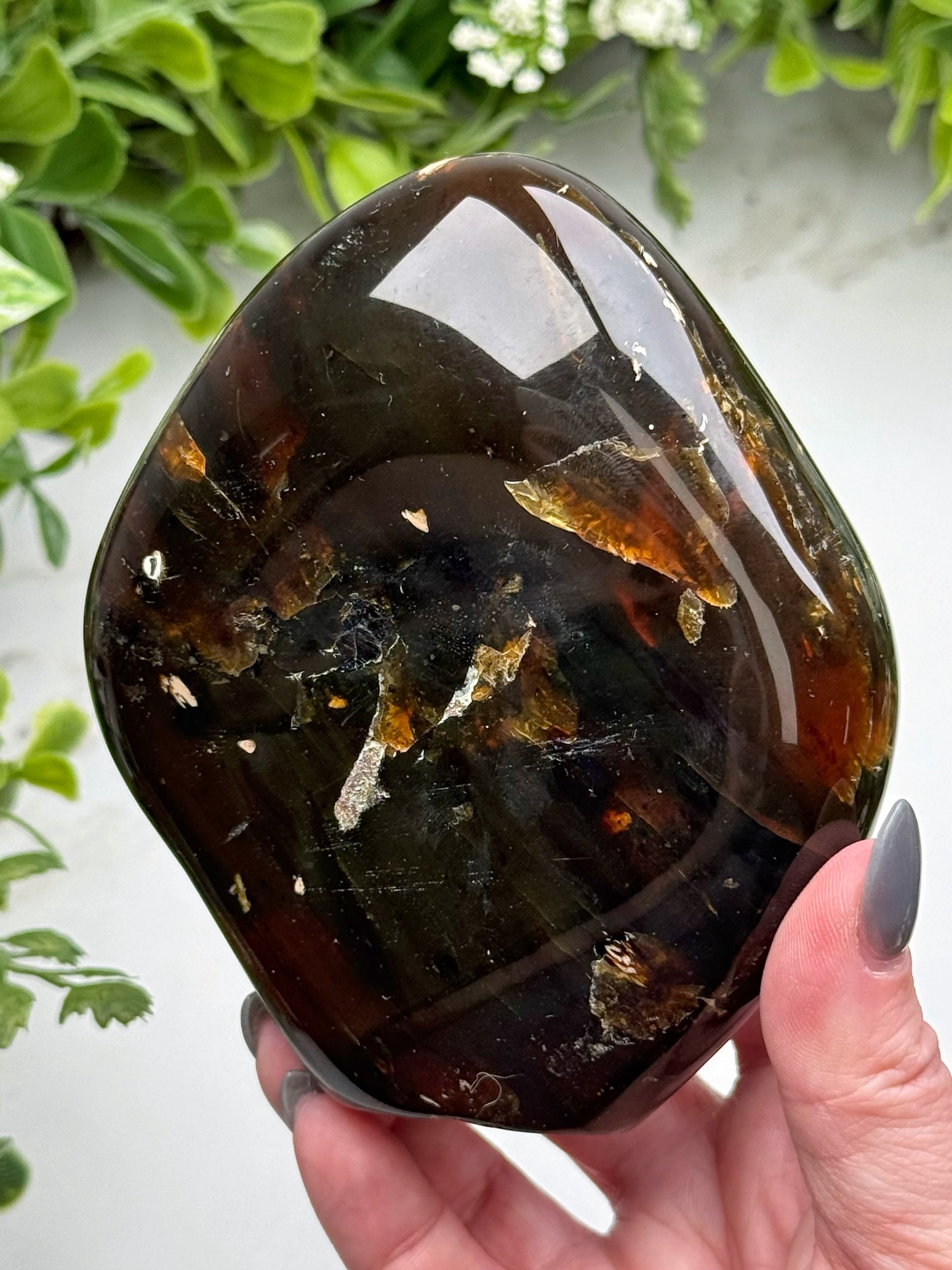 Amber Freeform - #11