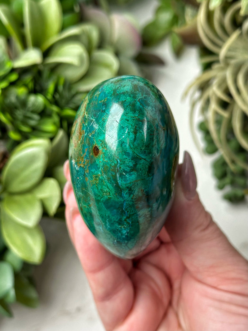 Chrysocolla Heart - #4