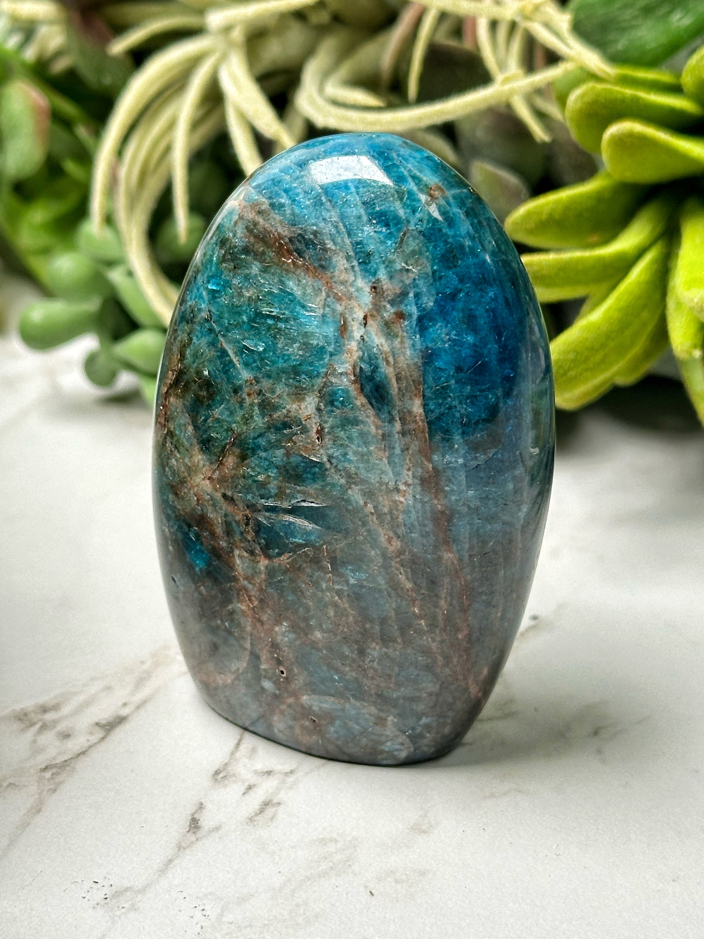 Blue Apatite Freeform - #12