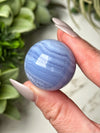 Blue Lace Agate Sphere - #10