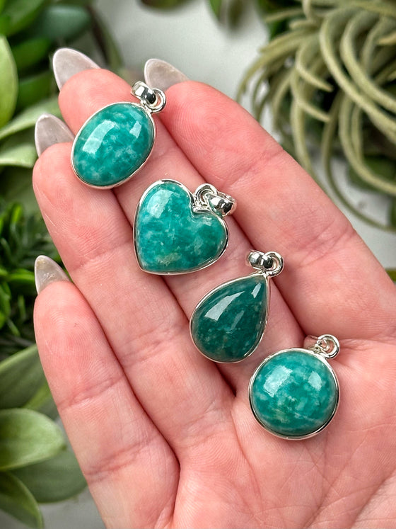 Amazonite Pendants - No. 47