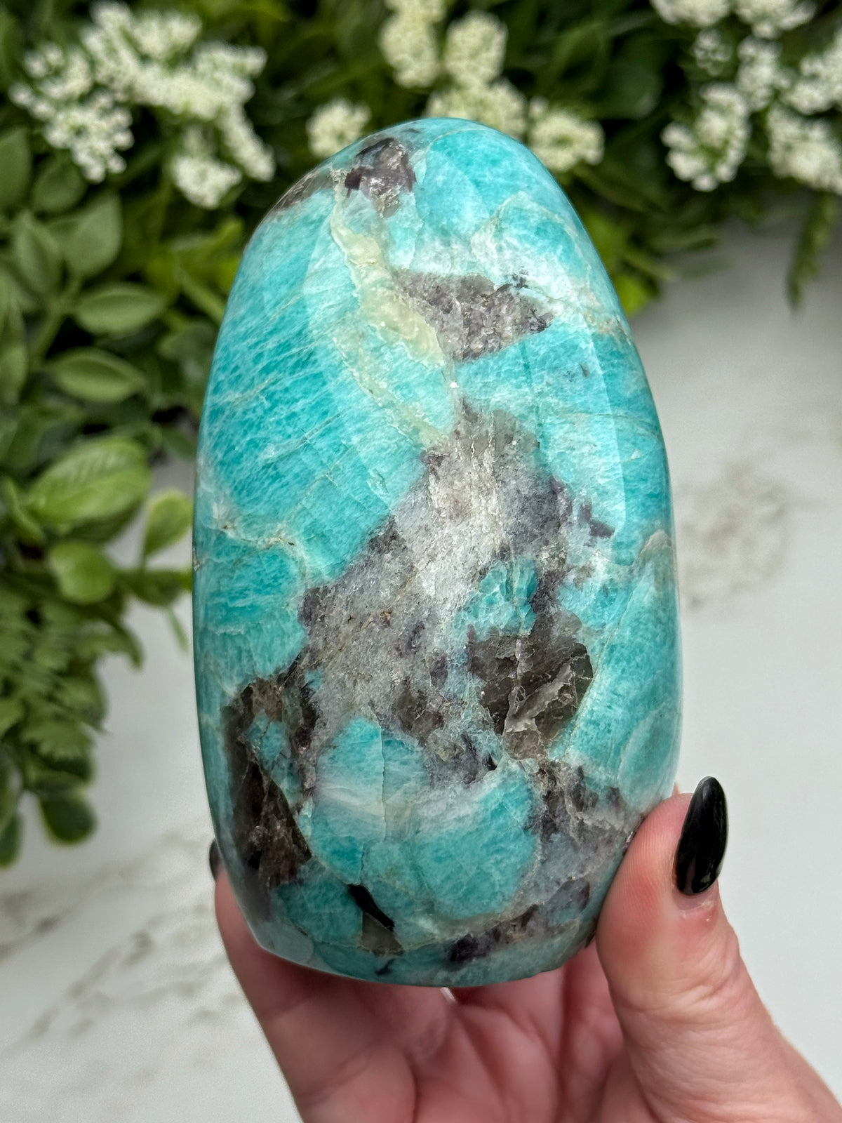 Smoky Amazonite Freeform - #19