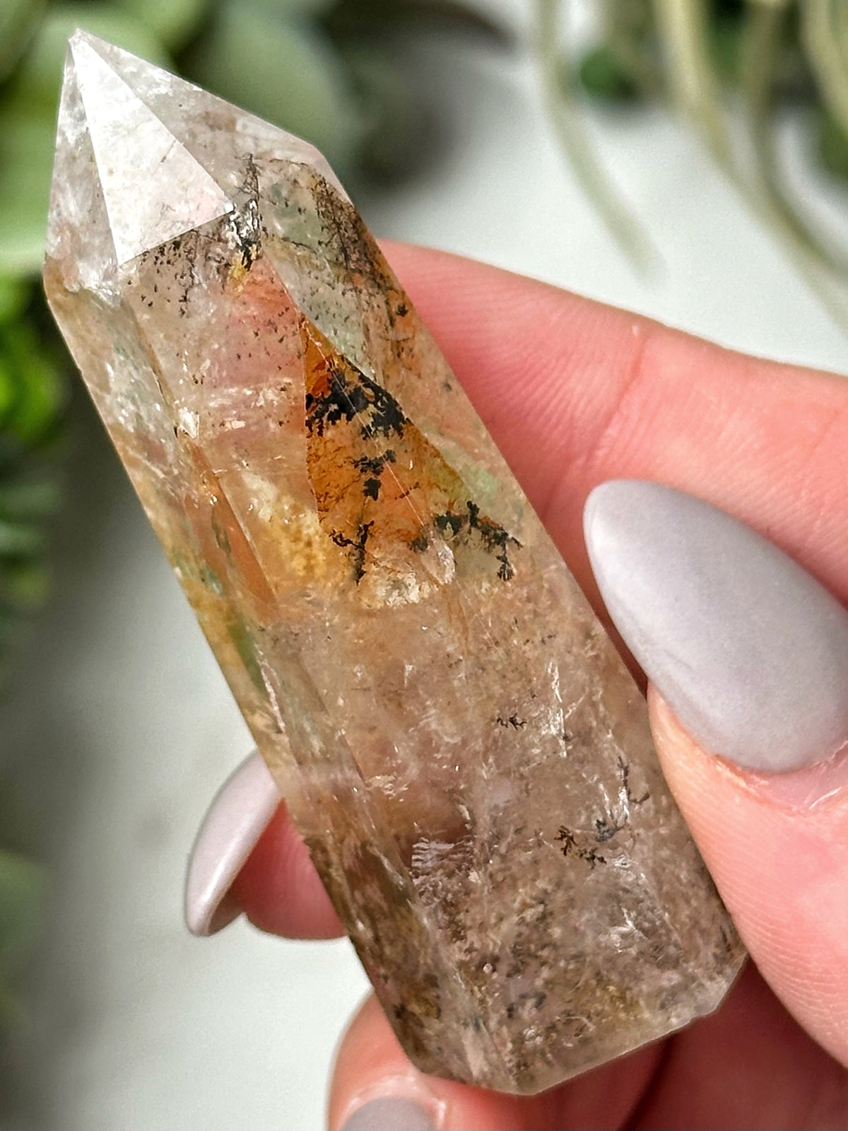 Dendritic Quartz Point - #11