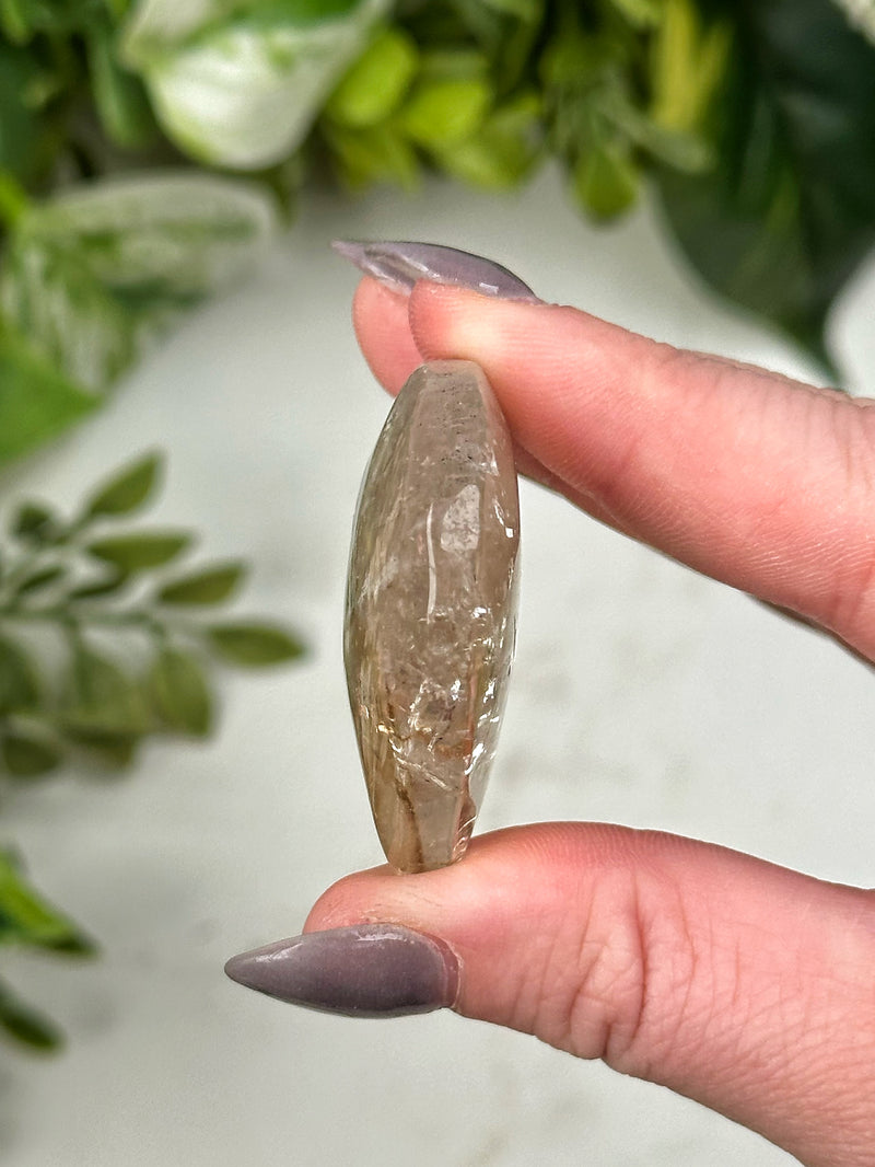 UV Reactive Amethyst Heart - #5