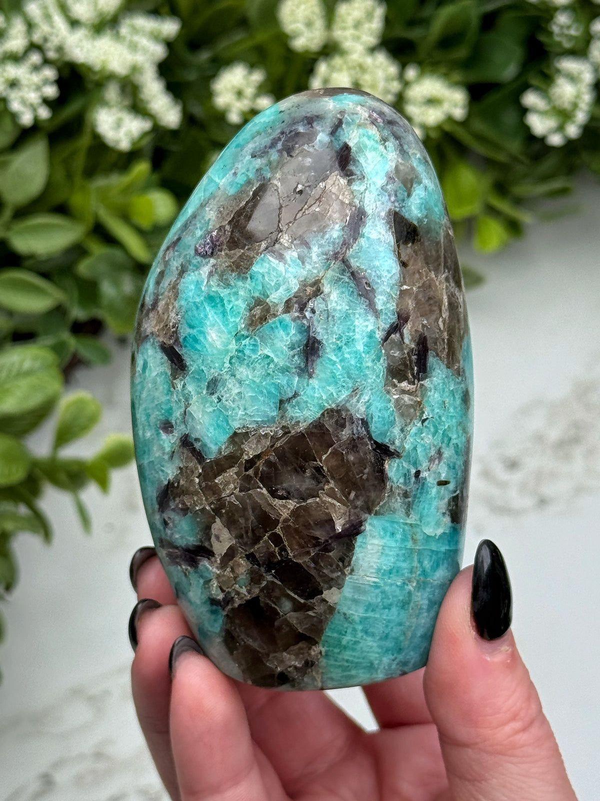 Smoky Amazonite Freeform - #22