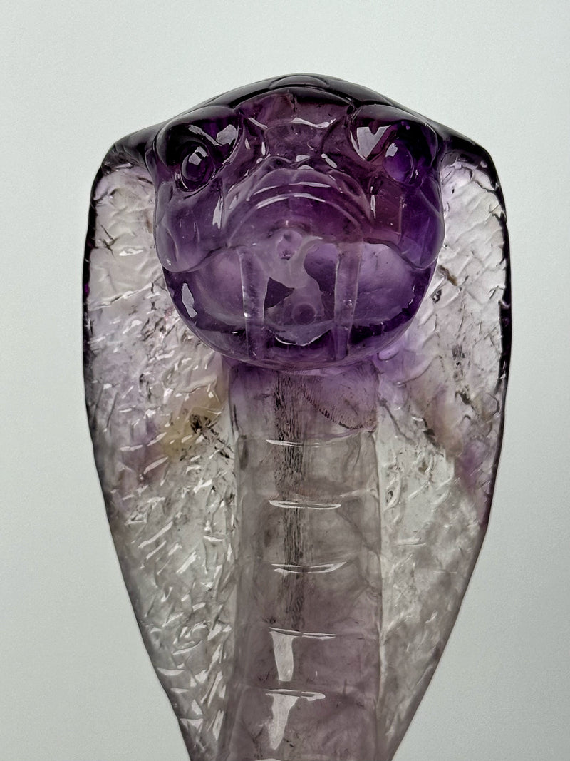 High Quality Amethyst Snake - #1
