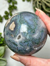 Moss Agate Sphere - #5