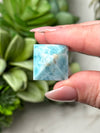 Mini Larimar Pyramid - #11