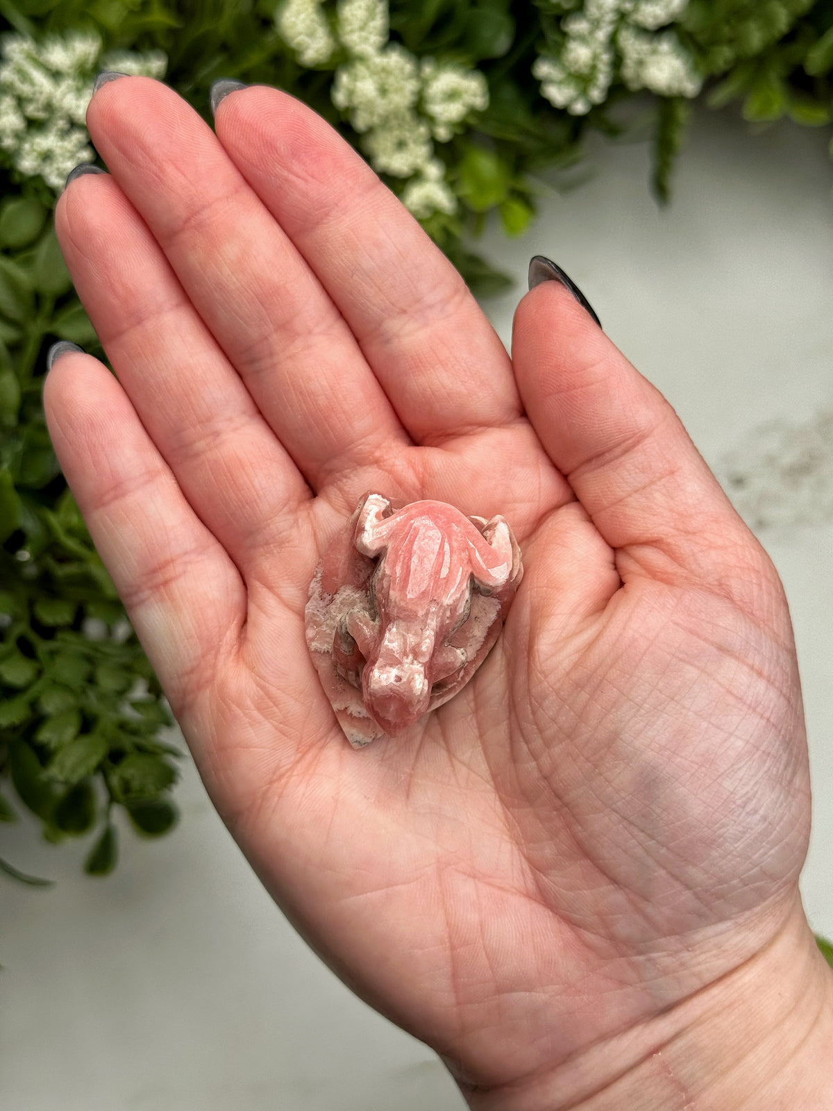 Rhodochrosite Frog - #4