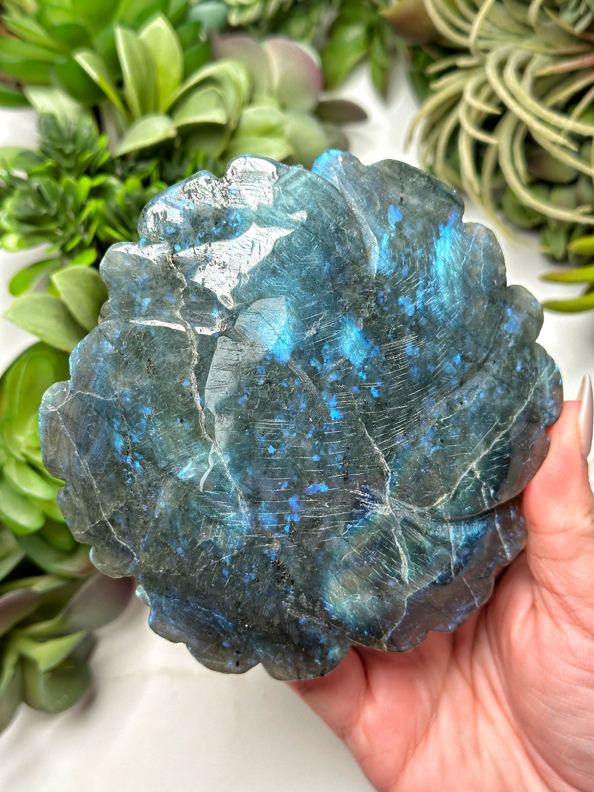 Labradorite Flower - #7