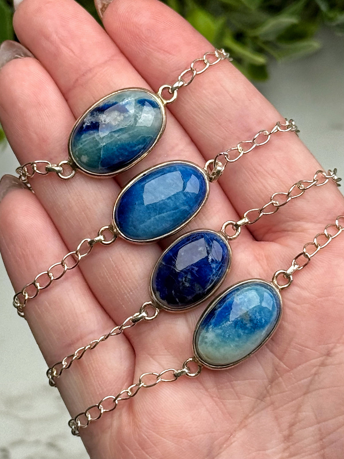 Afghanite Bracelets - Third-Eye Chakra - No. 78