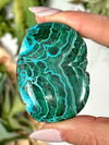 Chrysocolla Malachite Palmstone - #2