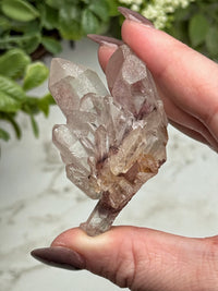 Raw Hematite in Quartz - #17