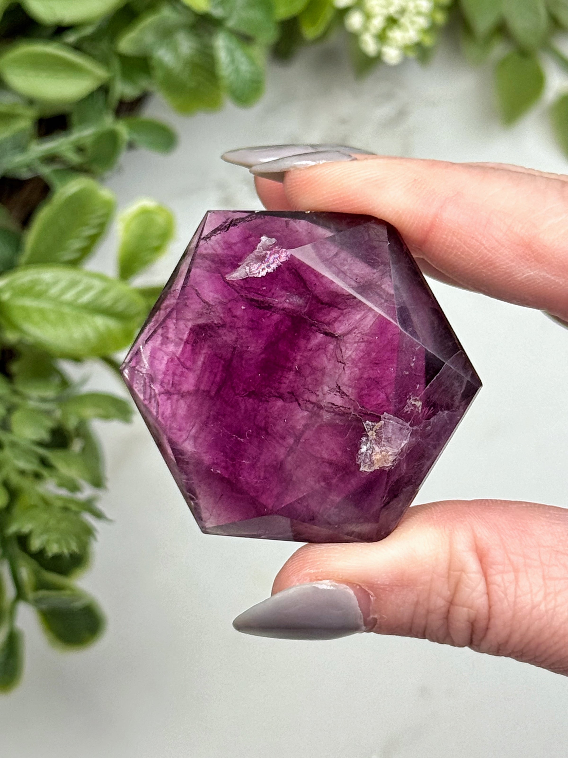 Fluorite Hexagon - #11