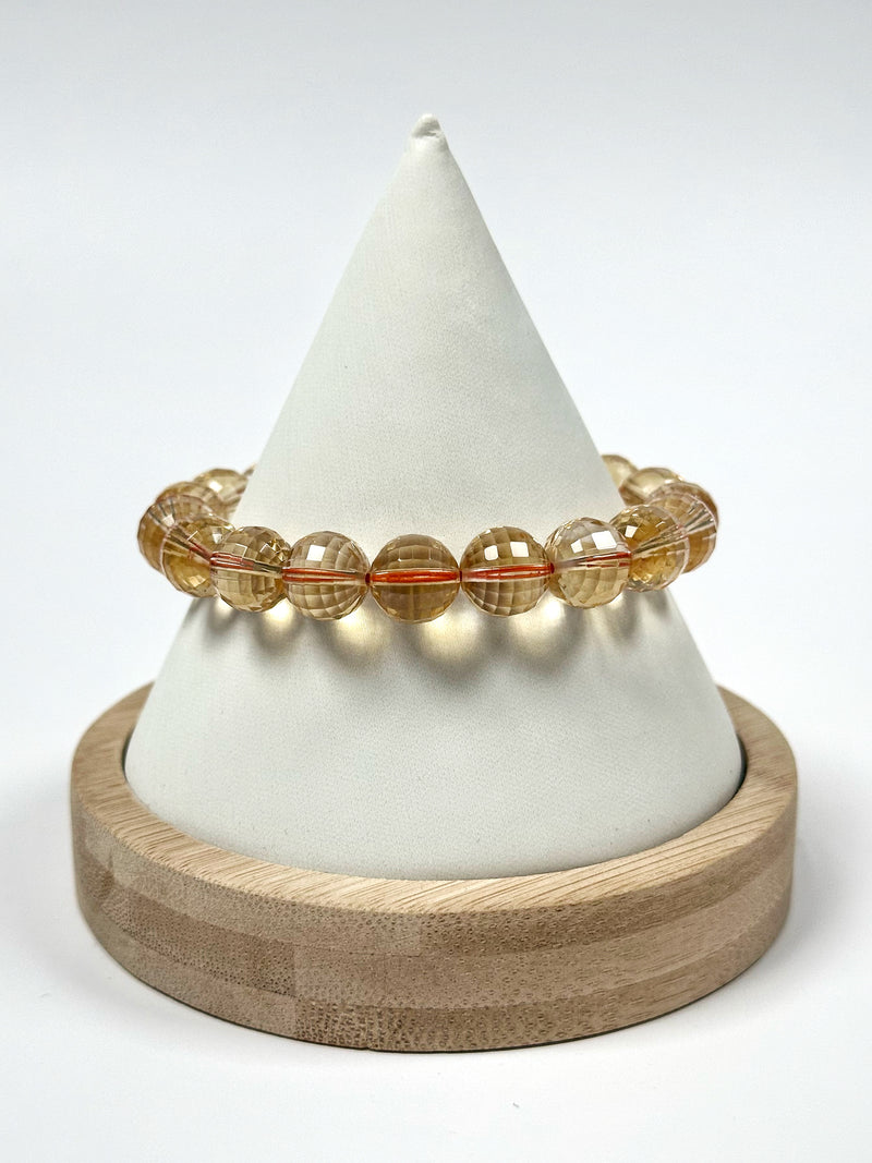 Faceted Citrine Bracelet - #1