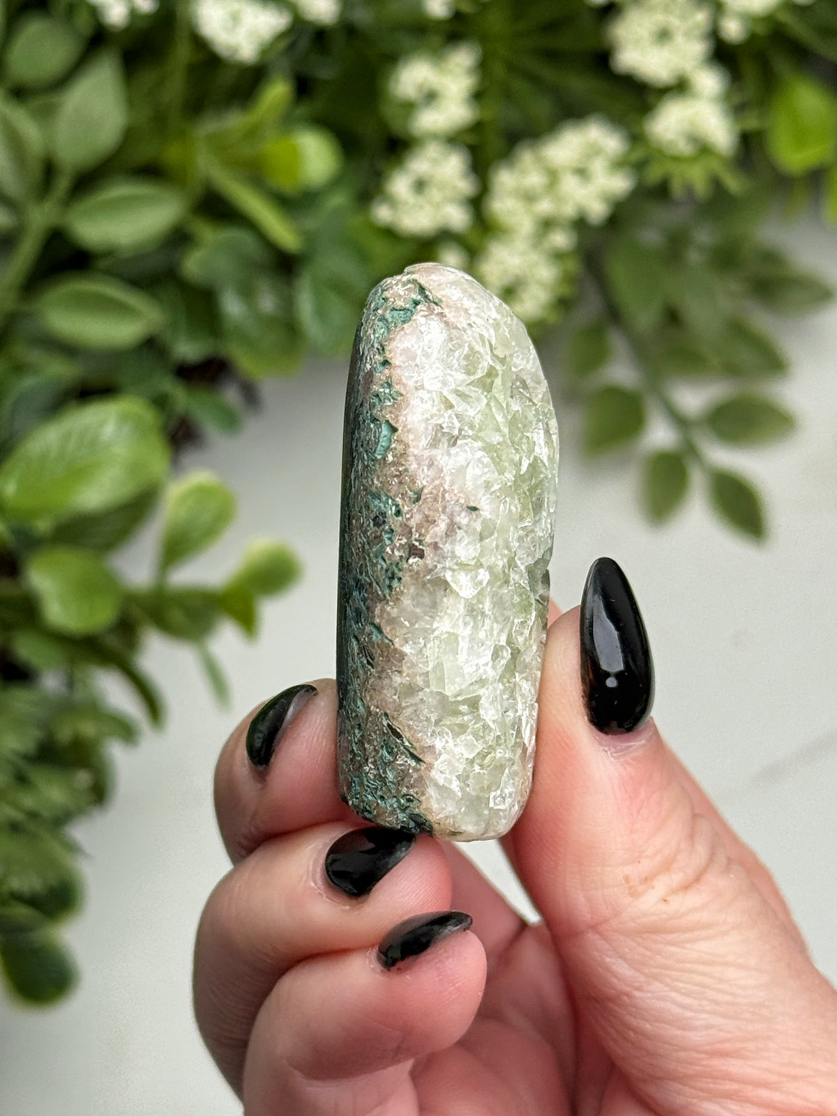 Green Apophyllite Freeform - #12