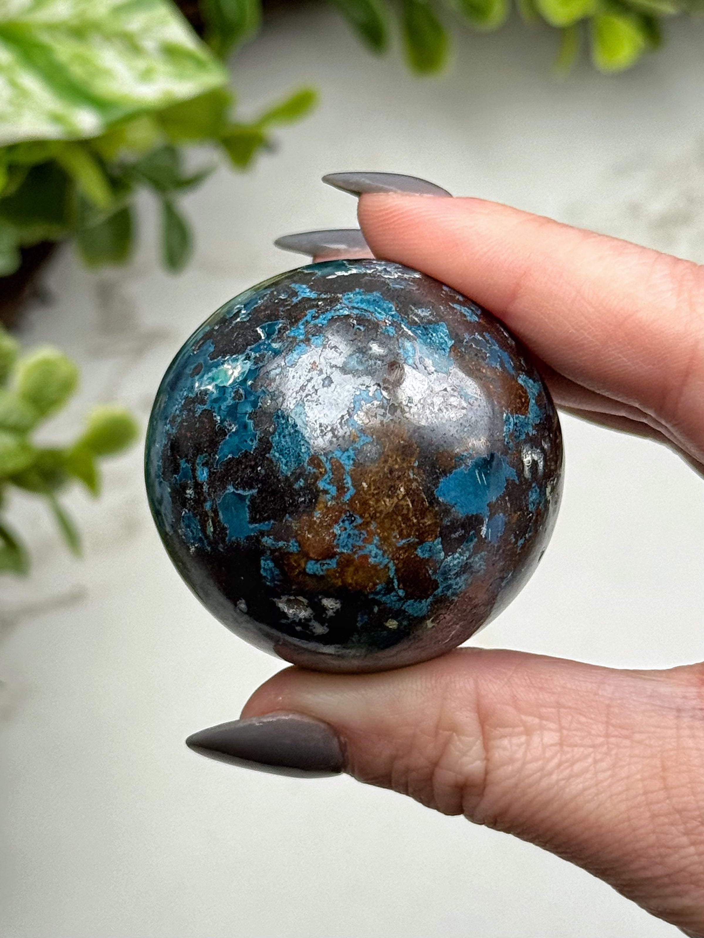 Shattuckite Sphere - #1