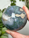 Moss Agate Sphere - #5