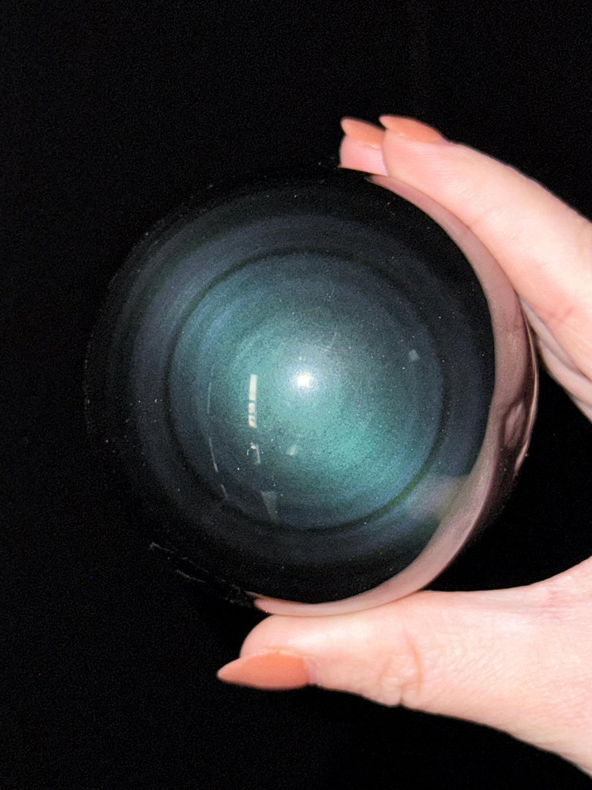 Rainbow Obsidian Sphere - #5