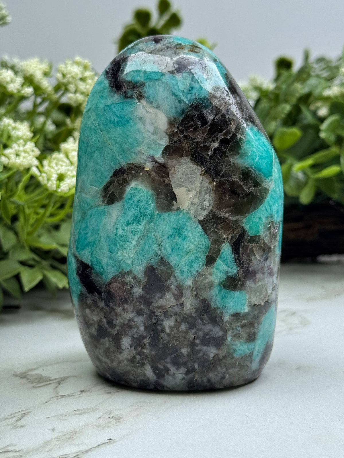 Smoky Amazonite Freeform - #18