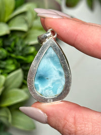 Larimar Pendant - #7