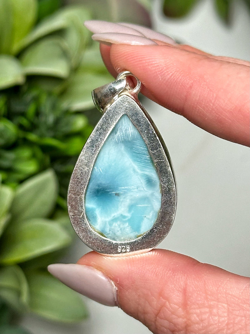 Larimar Pendant - #7
