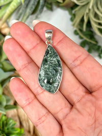 Seraphinite Pendant - #2