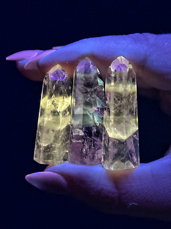 UV Reactive Amethyst Mini Points - No. 65