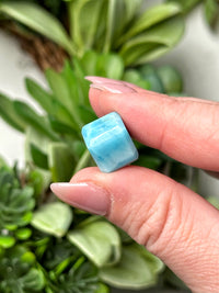 Mini Larimar Cube - #16