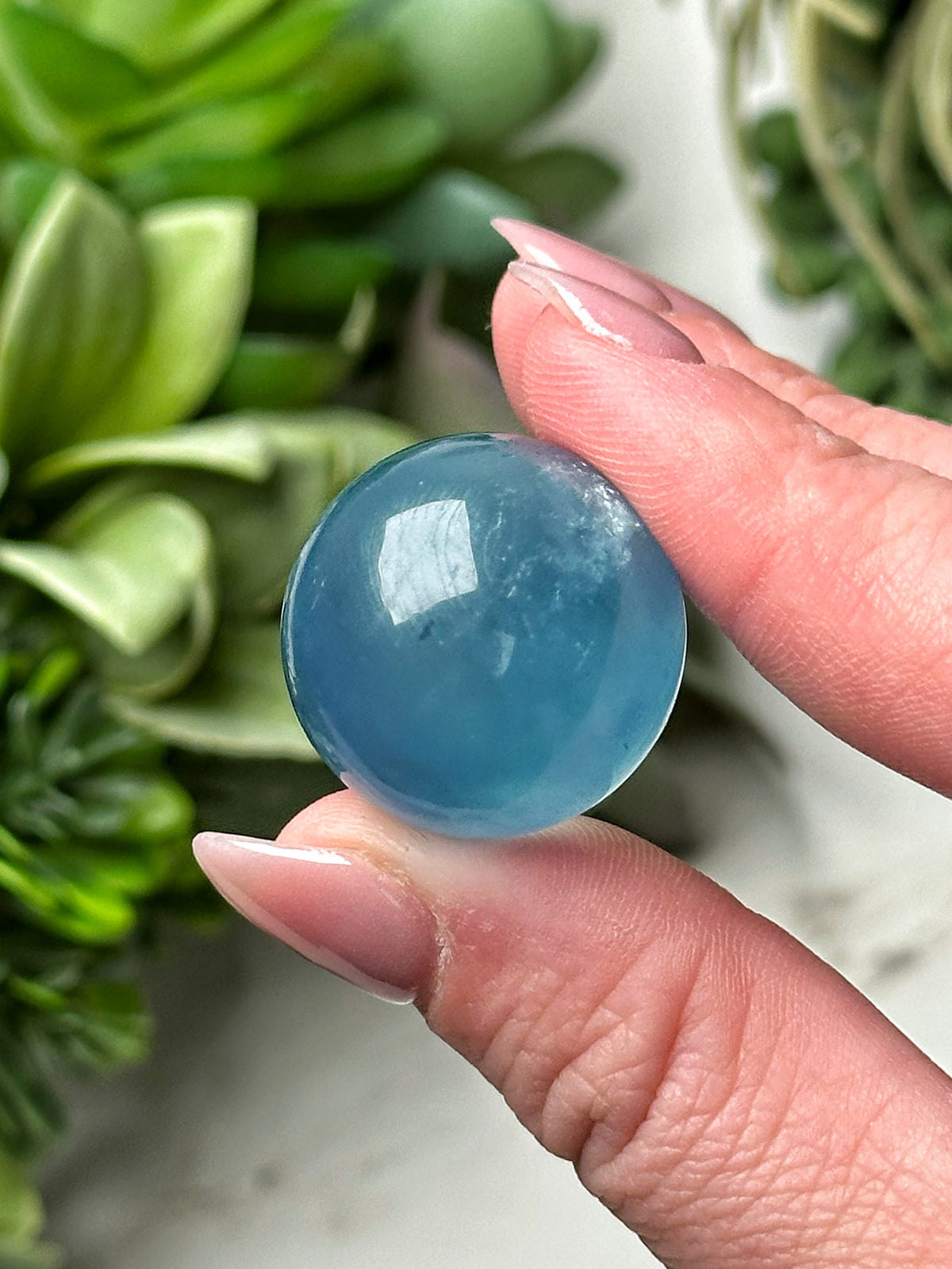 Aquamarine Sphere - #9