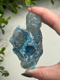 Shattuckite with Quartz - #11