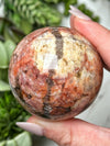 Red Moonstone Sphere - #11