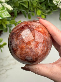 Fire Quartz Sphere - #12
