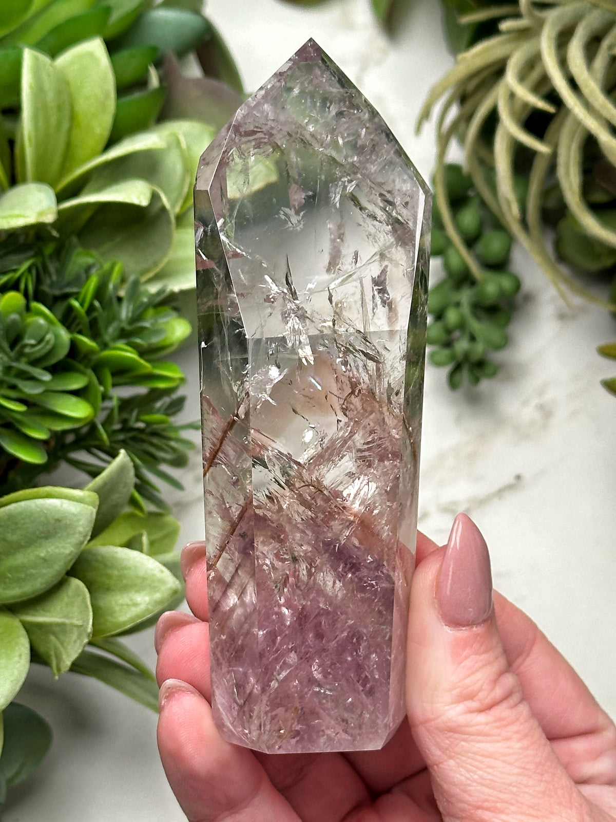 UV Reactive Amethyst Point - #11