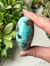 Smoky Amazonite Heart - #13